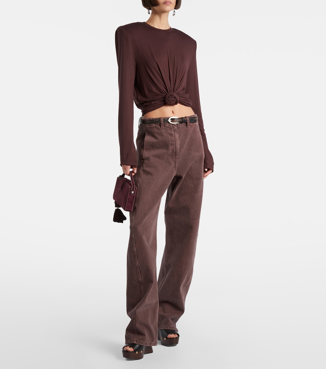 Cotton-blend top | Magda Butrym