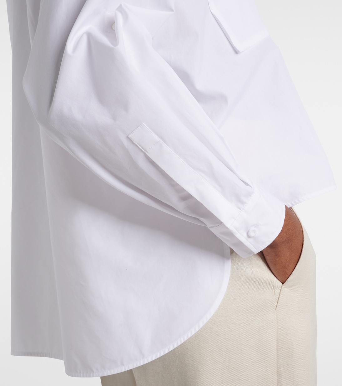 Tenue cotton poplin shirt | Max Mara