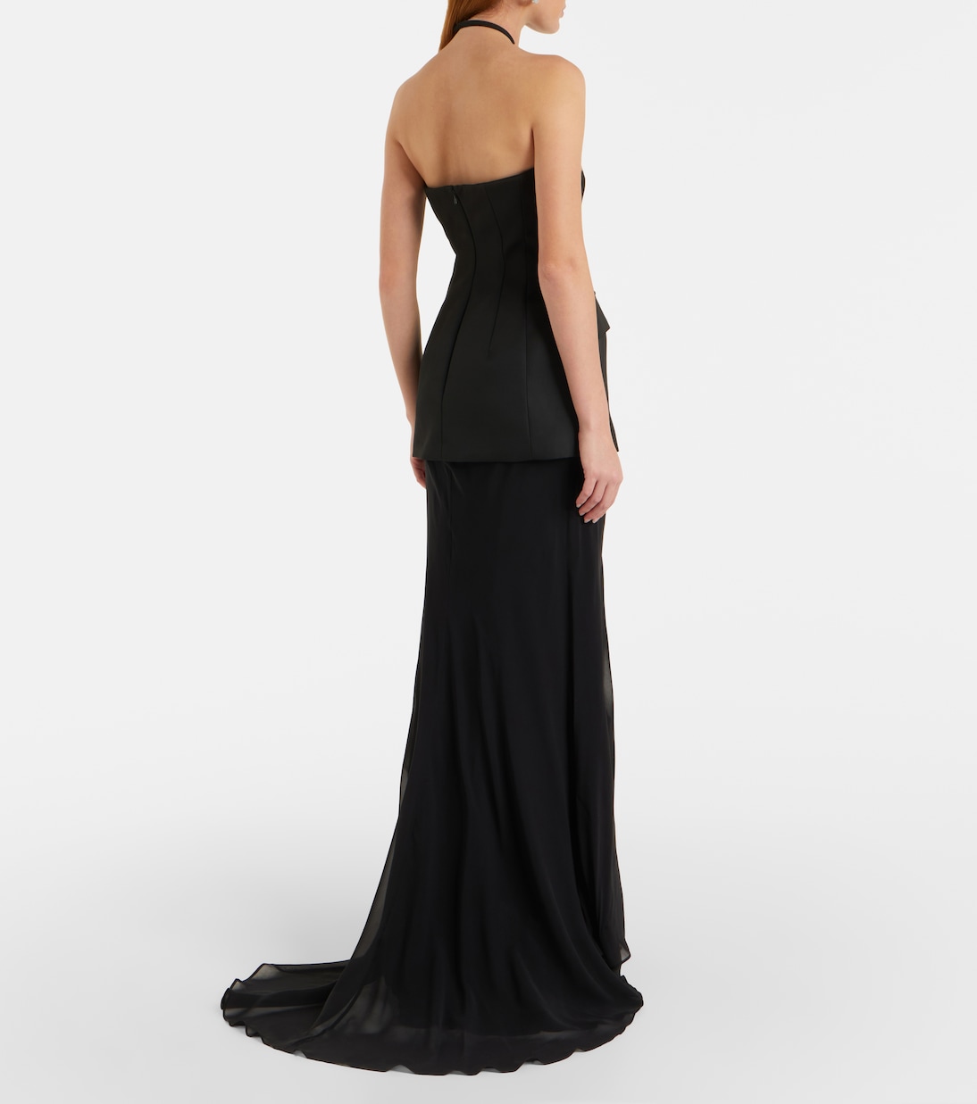 Pinne silk-trimmed maxi dress | Sportmax