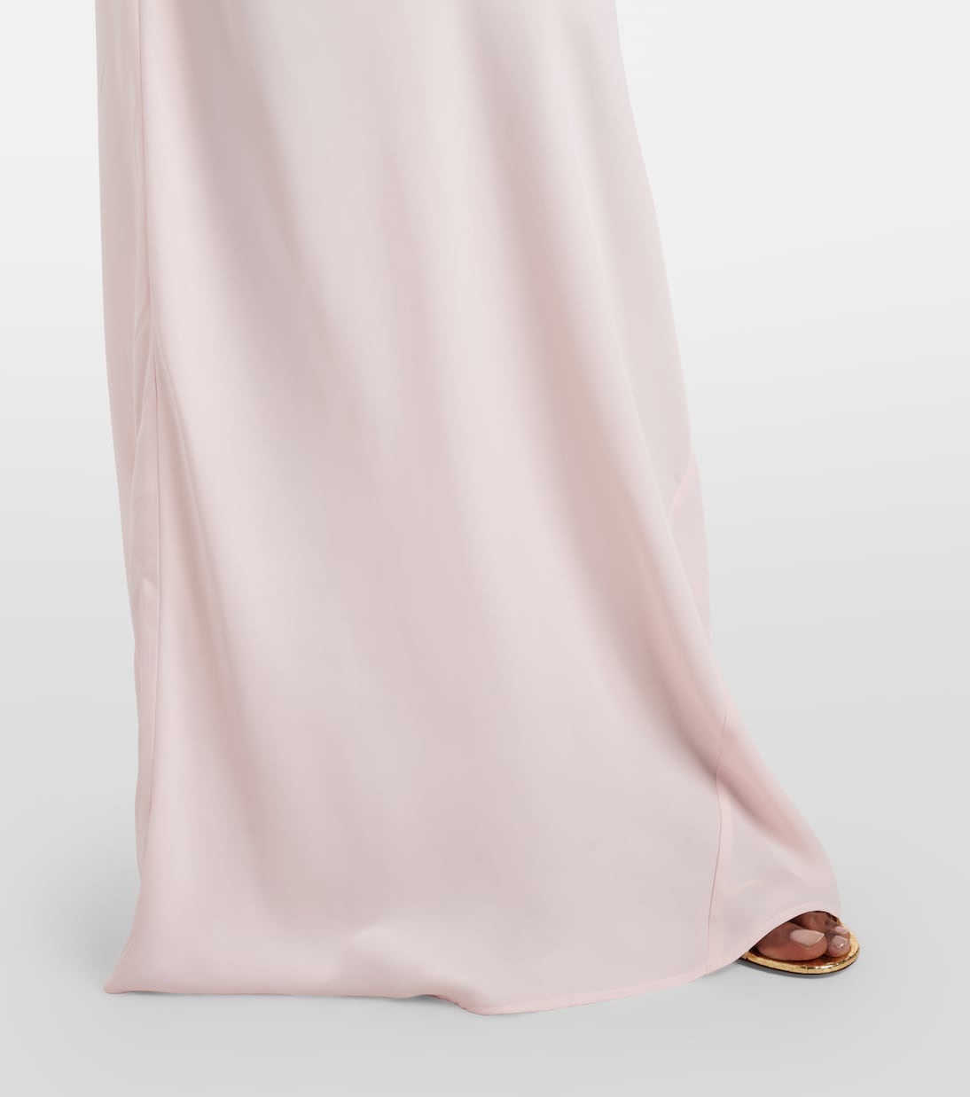 Robe longue en satin | Rotate