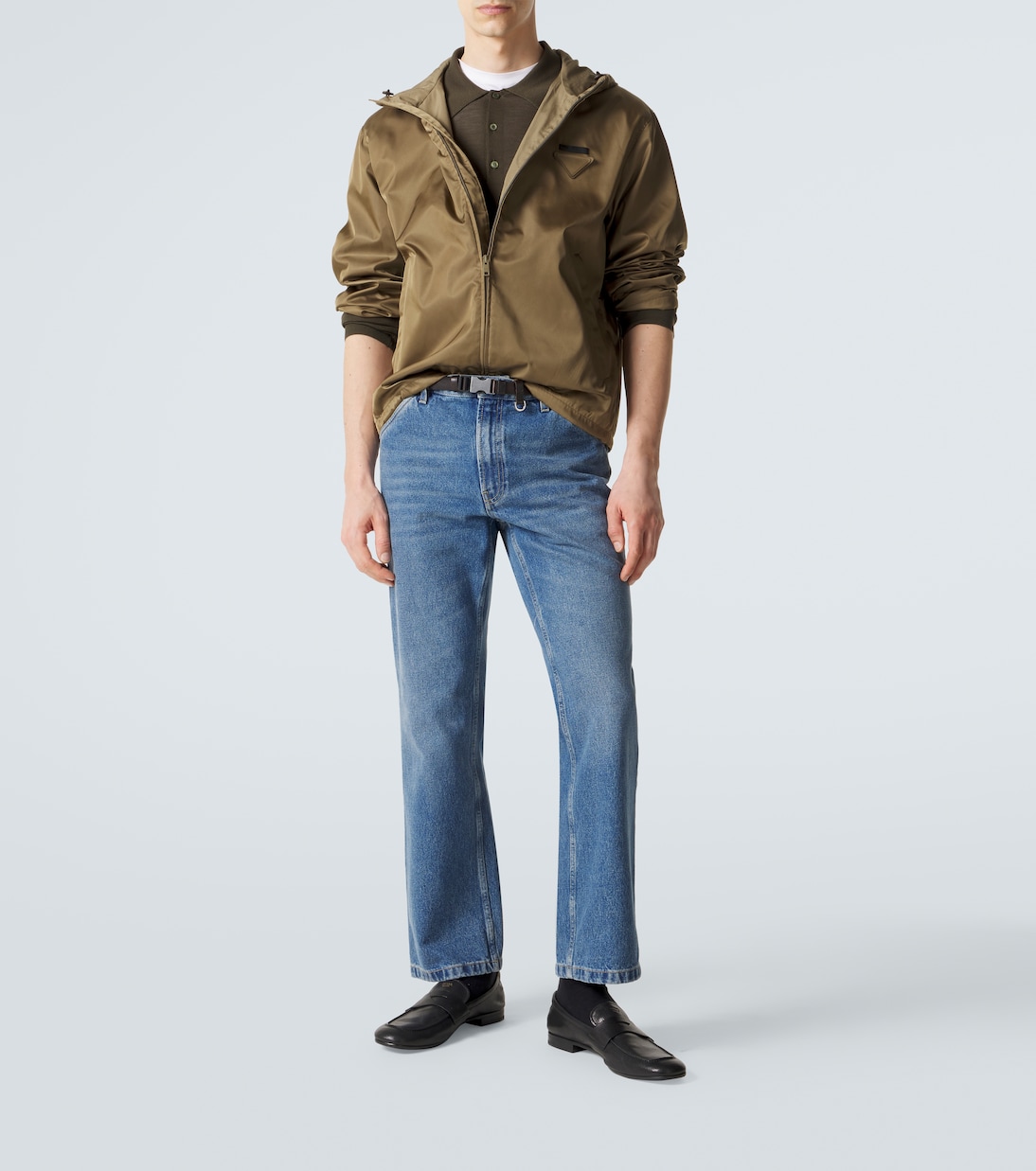 Polopullover aus Schurwolle | Prada