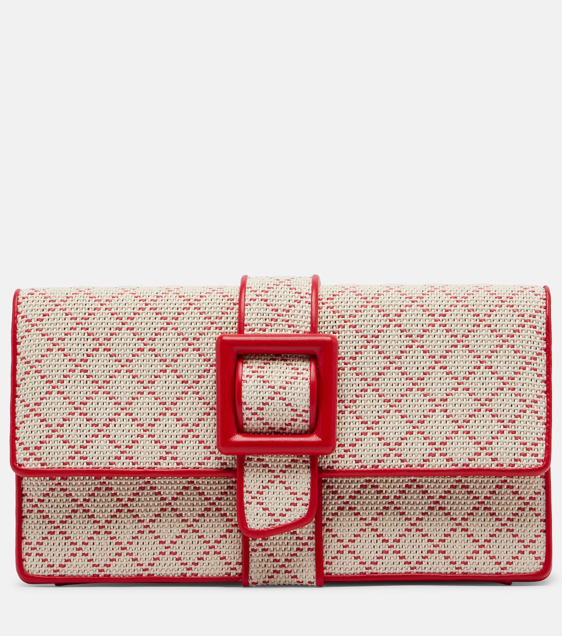 Maycap raffia-effect clutch | Manolo Blahnik