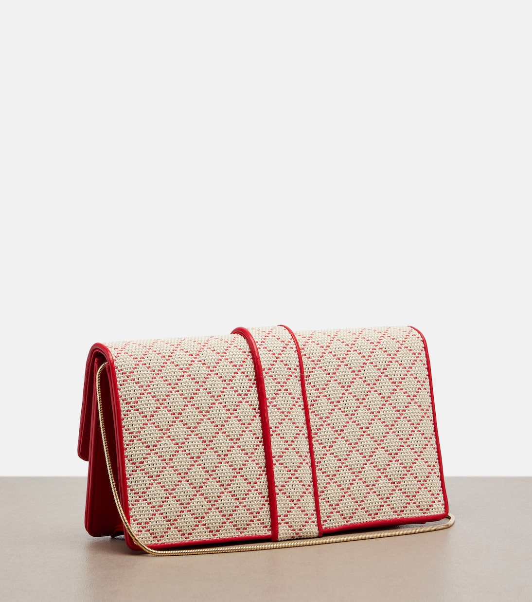 Maycap raffia-effect clutch | Manolo Blahnik