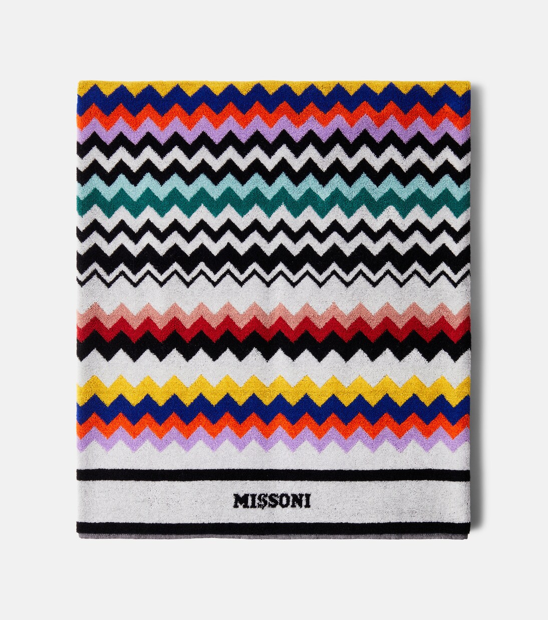 Best Zigzag cotton terry beach towel | Missoni