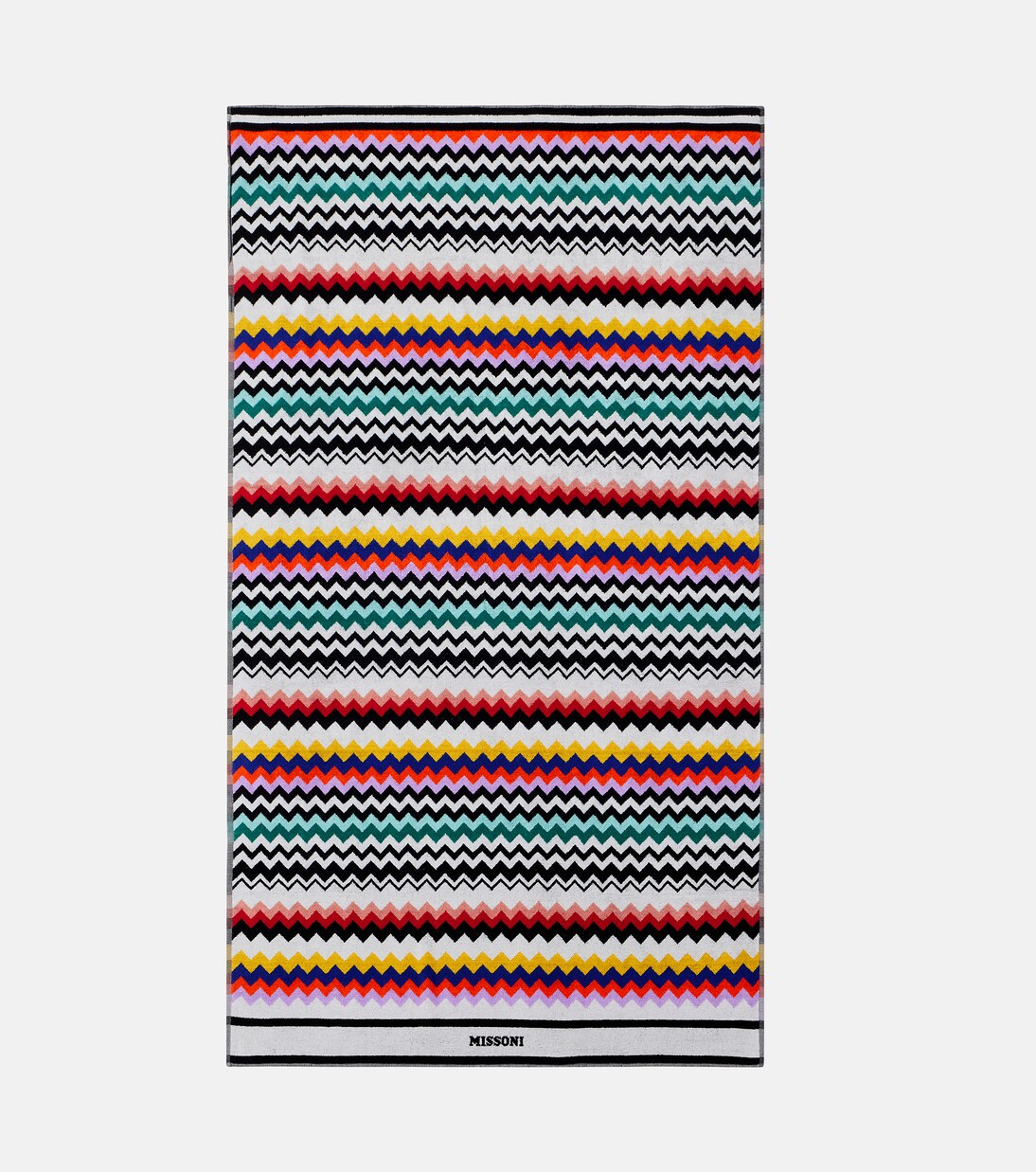 Best Zigzag cotton terry beach towel | Missoni