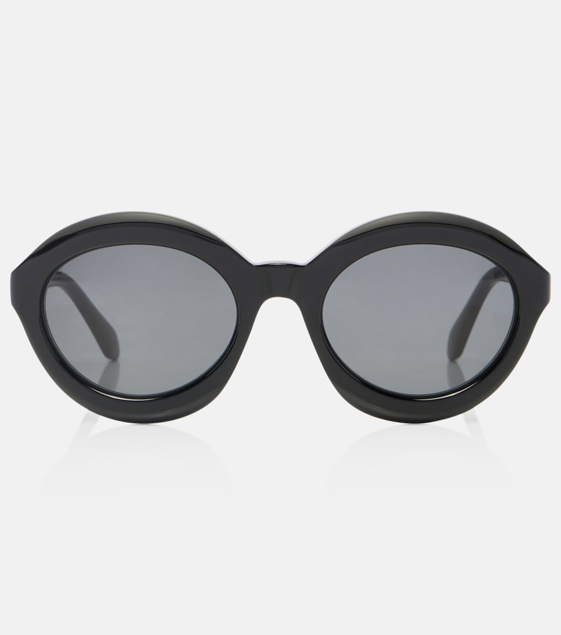 Lettering Logo round sunglasses | Alaïa