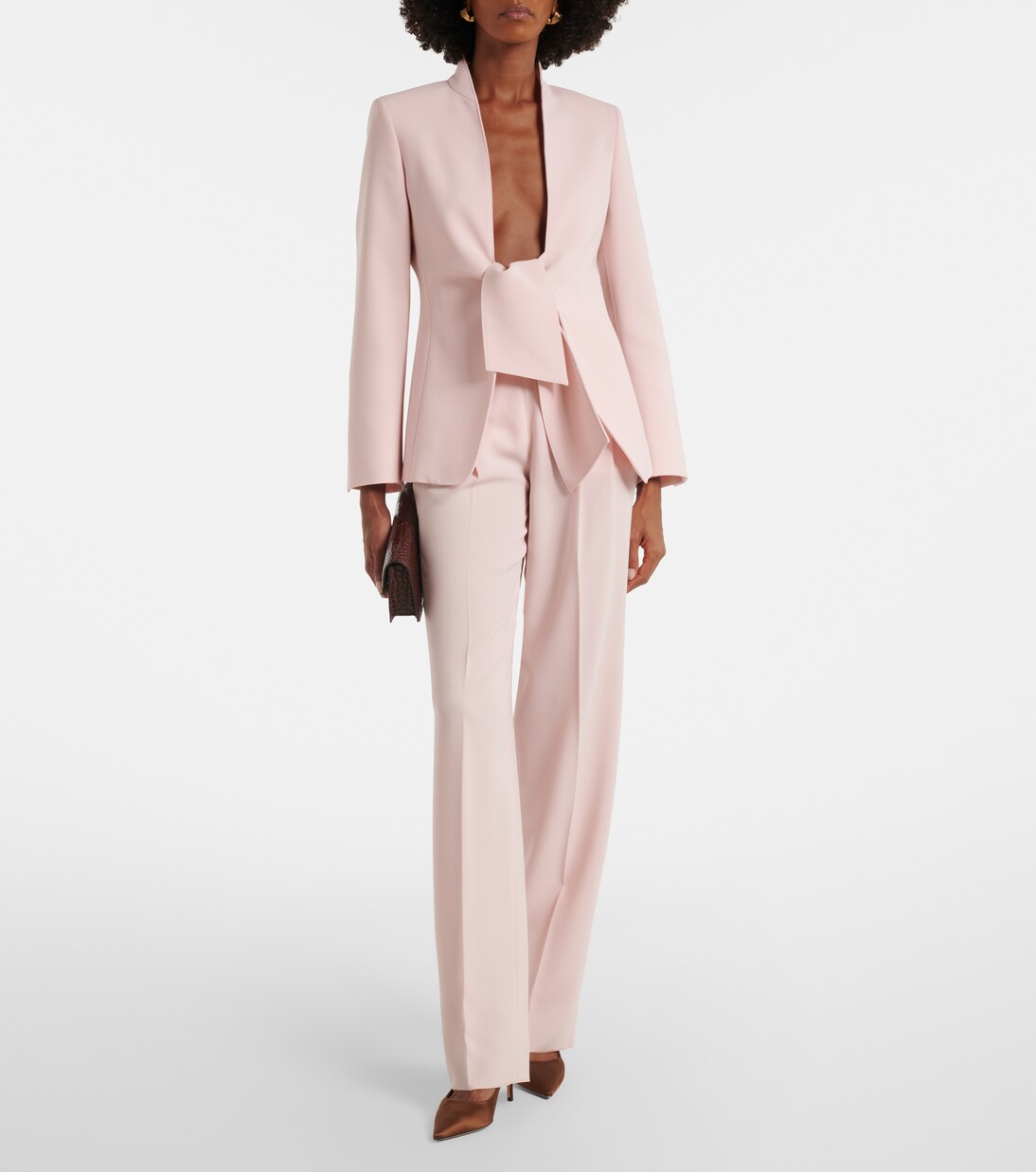 Gerade Hose aus Cady | Max Mara