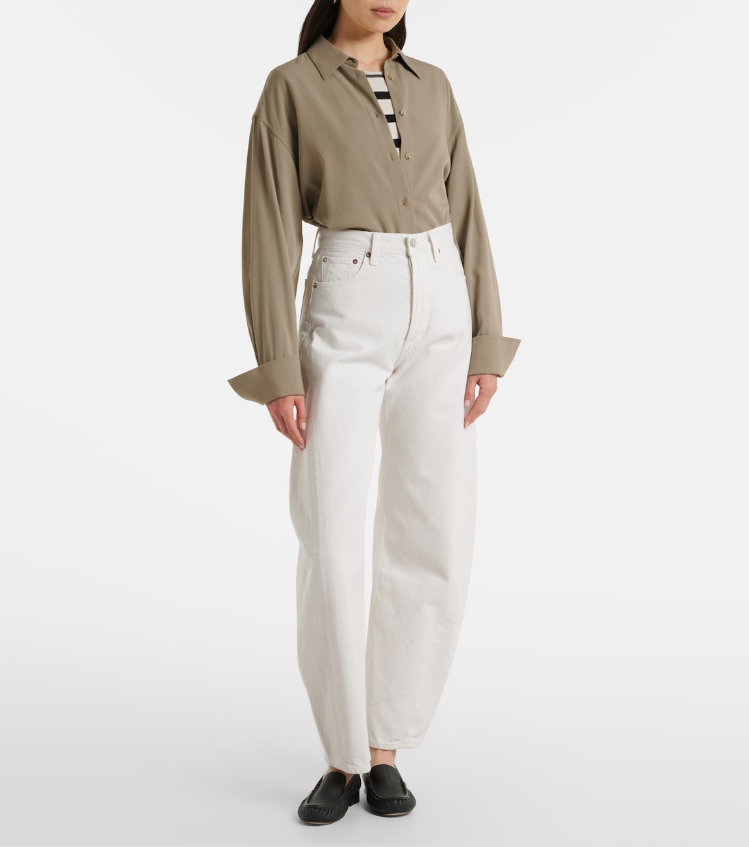 Luna barrel-leg jeans | Agolde