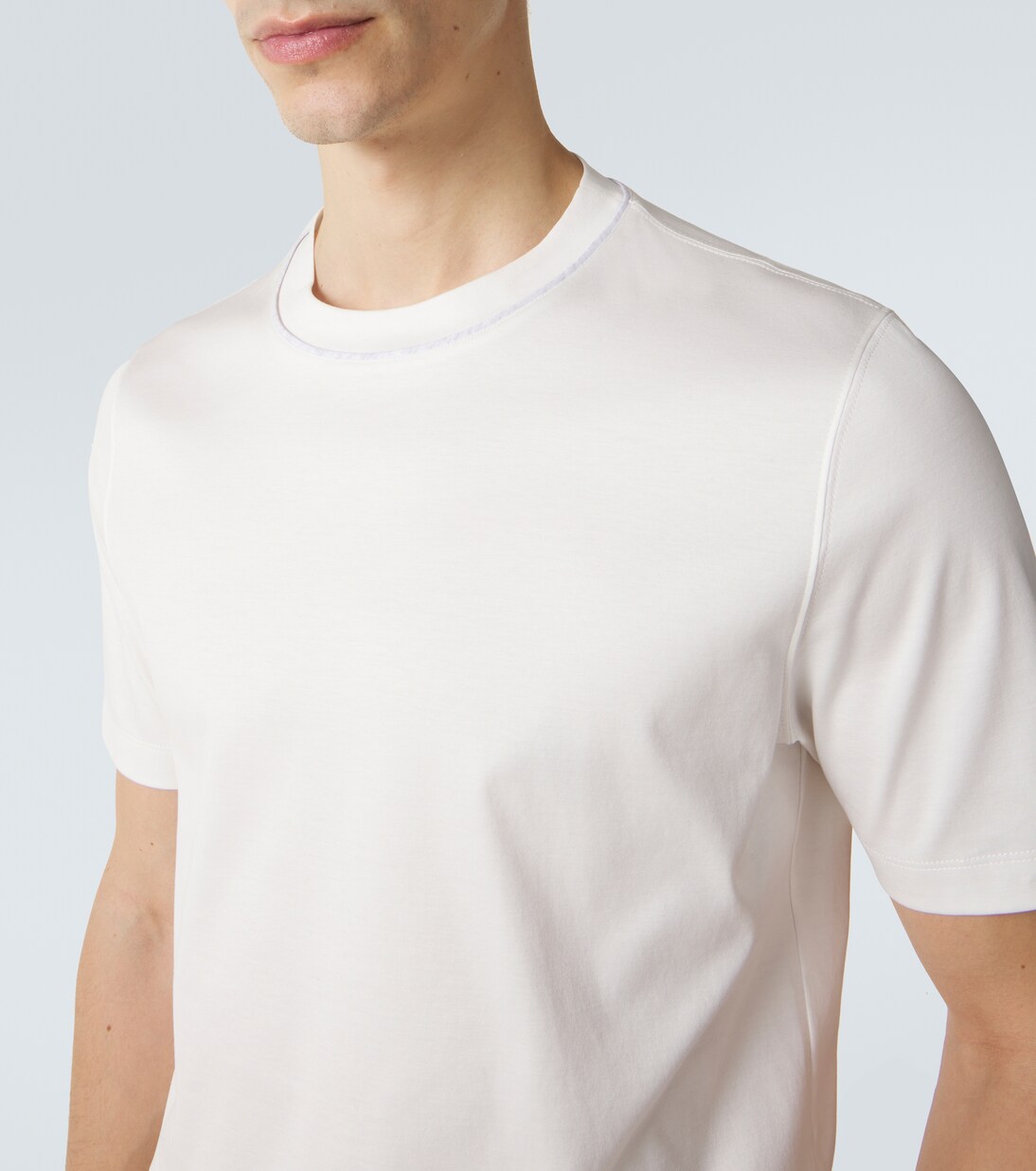 코튼 저지 티셔츠 | Brunello Cucinelli