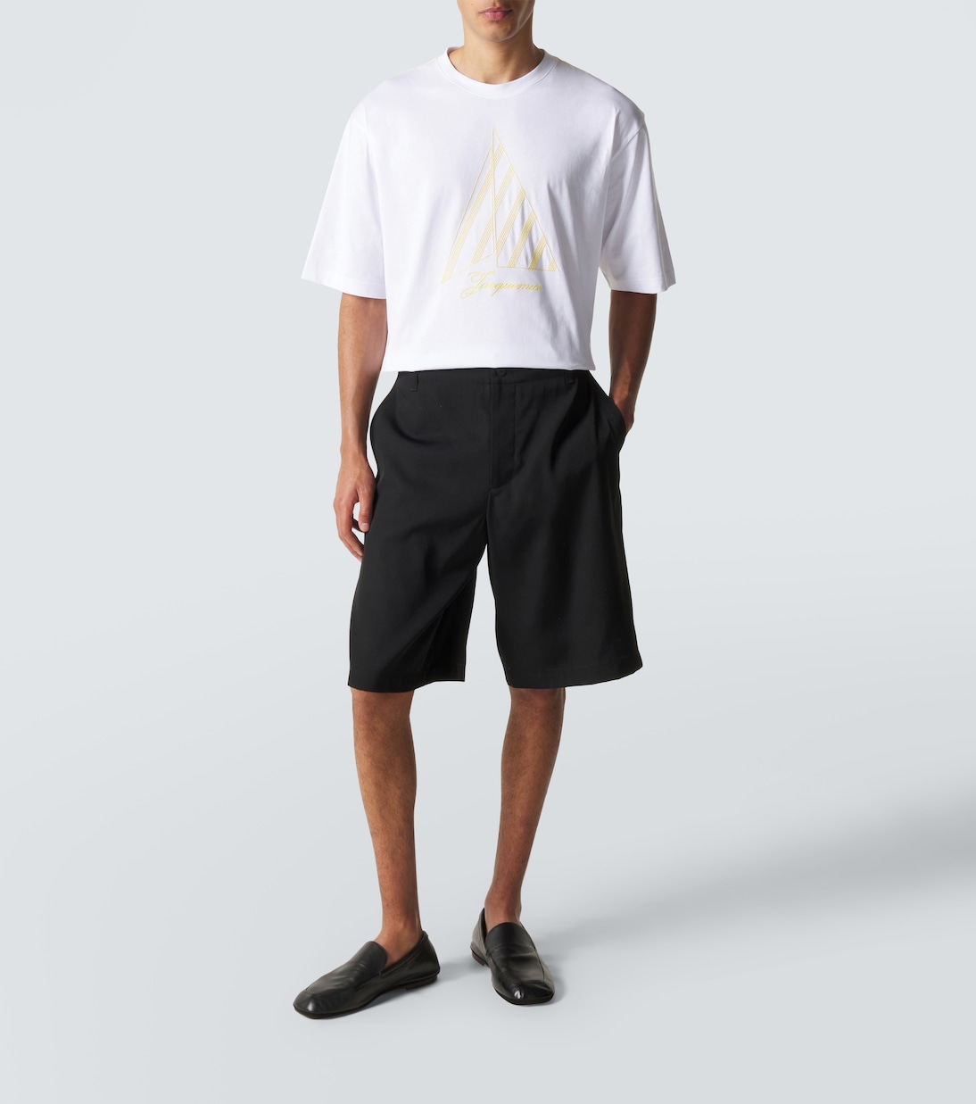 Camiseta Voilier de jersey de algodón bordada | Jacquemus