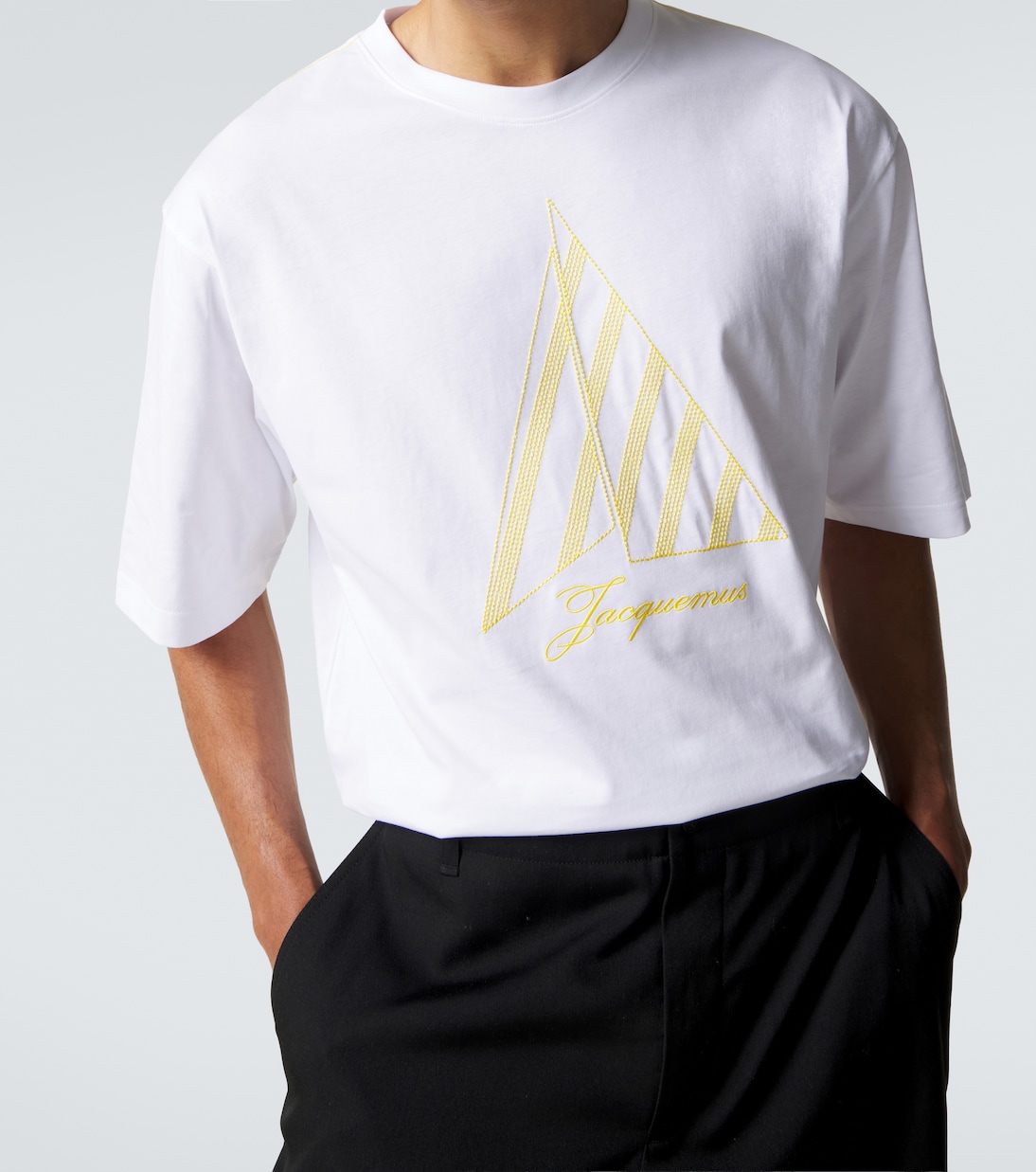 Camiseta Voilier de jersey de algodón bordada | Jacquemus