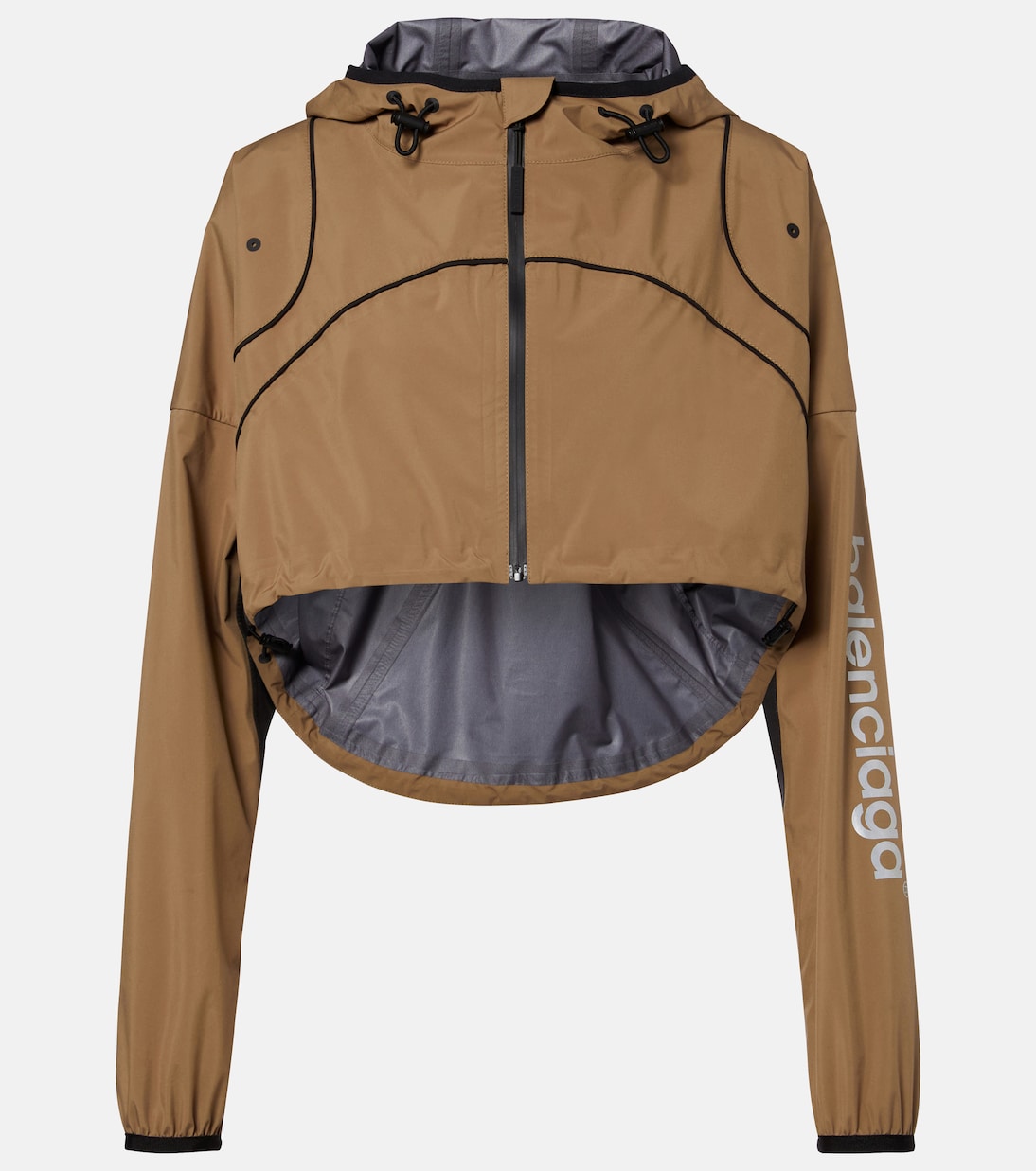 Cropped taffeta jacket | Balenciaga