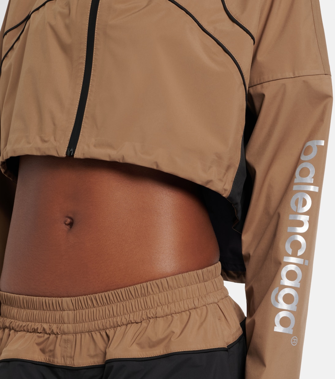 Cropped taffeta jacket | Balenciaga