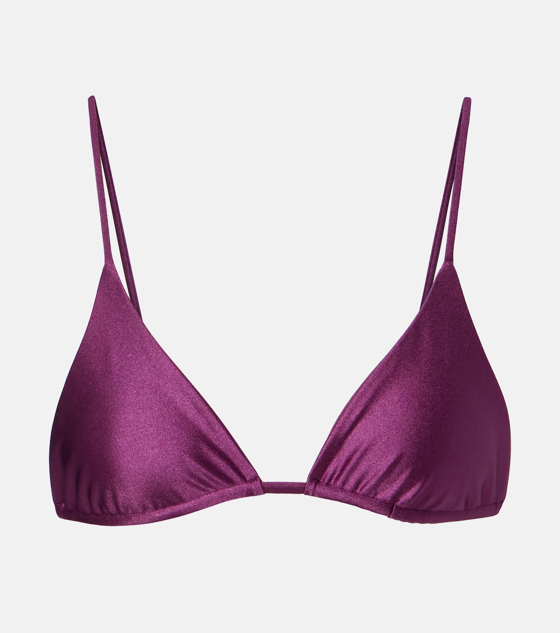 Via 메탈릭 이펙트 비키니 탑 | Jade Swim