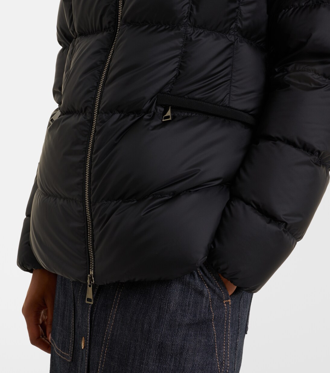 Daunenjacke Boed mit Shearling | Moncler