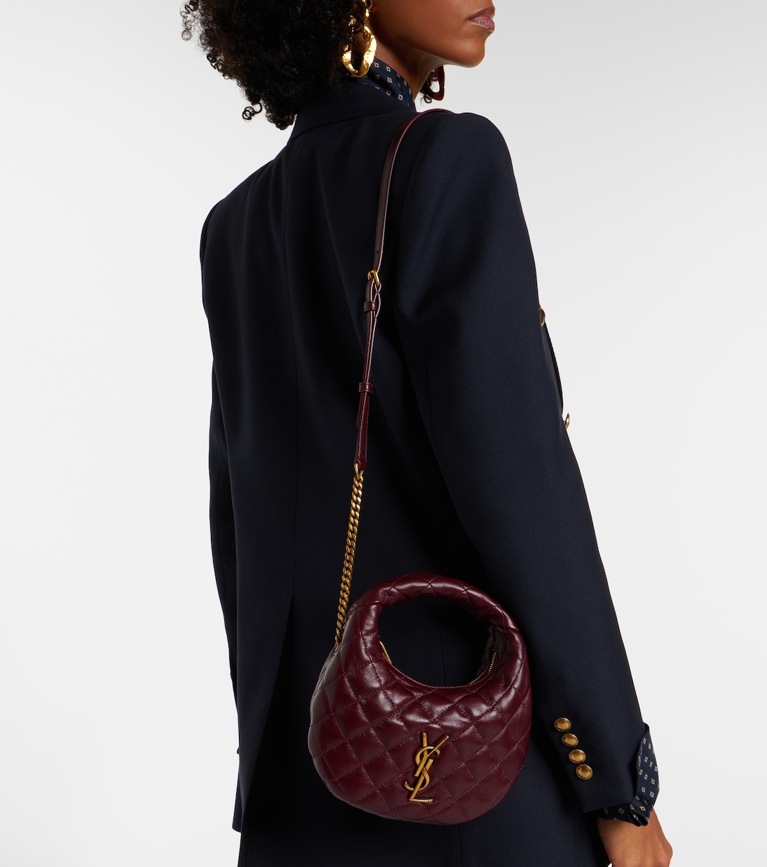 Icarino Mini leather top-handle bag | Saint Laurent