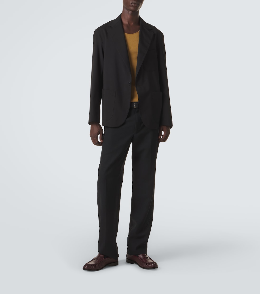 Le Loafer Supple 레더 페니 로퍼 | Saint Laurent