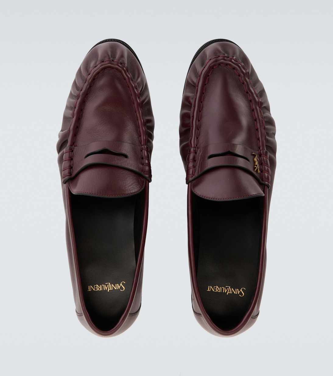 Le Loafer Supple 레더 페니 로퍼 | Saint Laurent