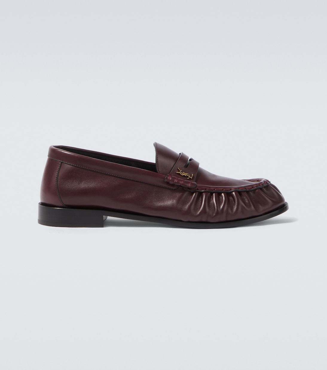 Le Loafer Supple 레더 페니 로퍼 | Saint Laurent