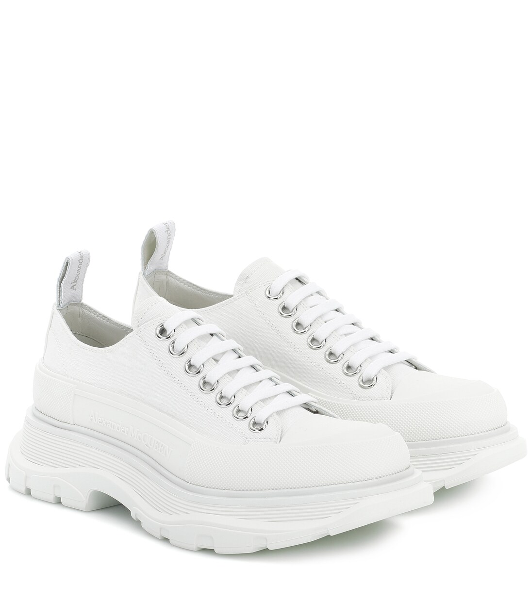 Plateau-Sneakers aus Canvas | McQueen
