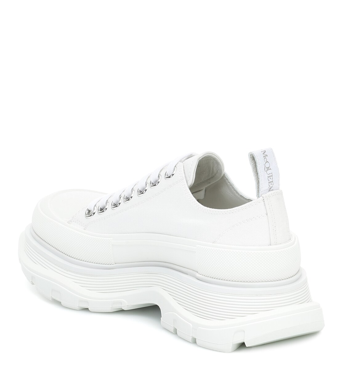 Plateau-Sneakers aus Canvas | McQueen