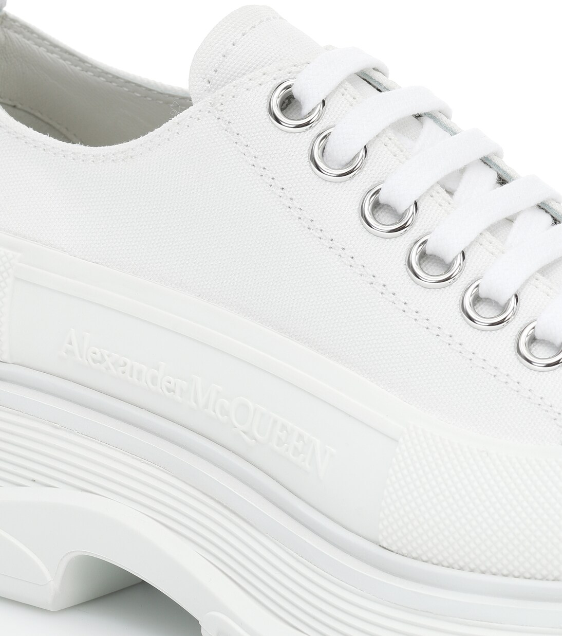 Plateau-Sneakers aus Canvas | McQueen