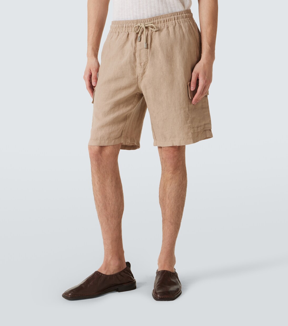 Baie cargo linen shorts | Vilebrequin