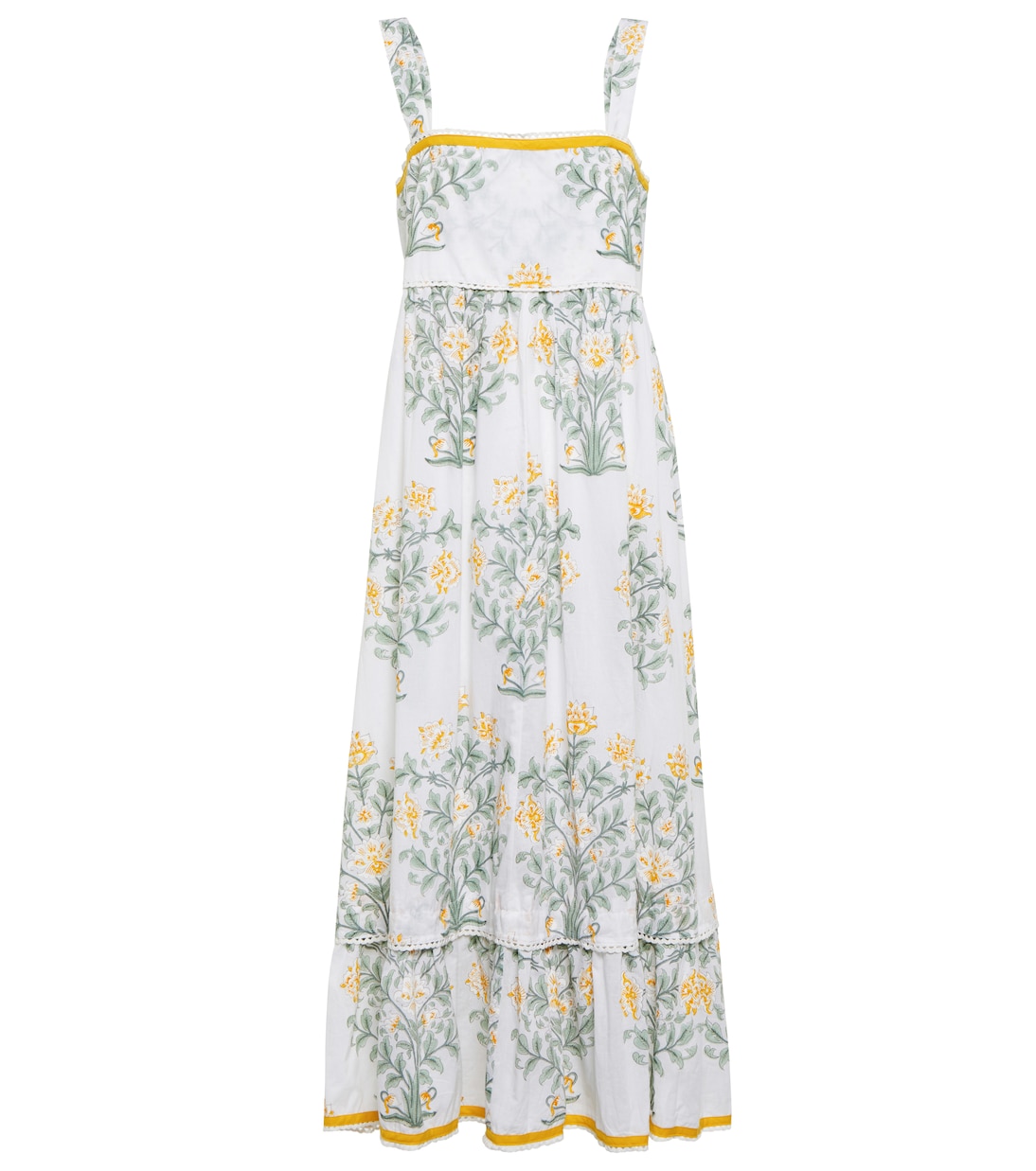 Abito midi in cotone con stampa | Juliet Dunn