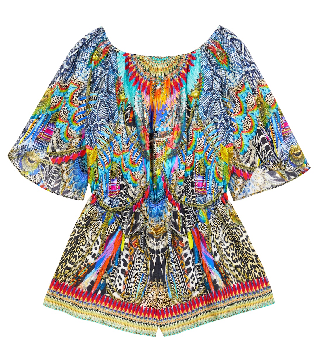 Combi-short imprimée en coton | Camilla Kids