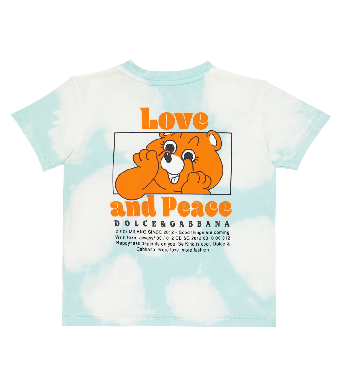 Bebé - camiseta de punto de algodón estampada | Dolce&Gabbana Kids