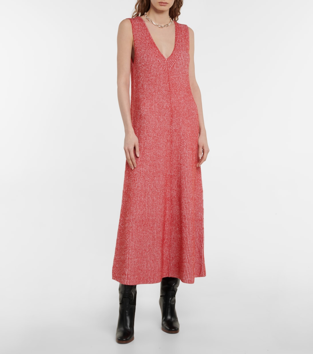 Midikleid aus einem Baumwollgemisch | Joseph