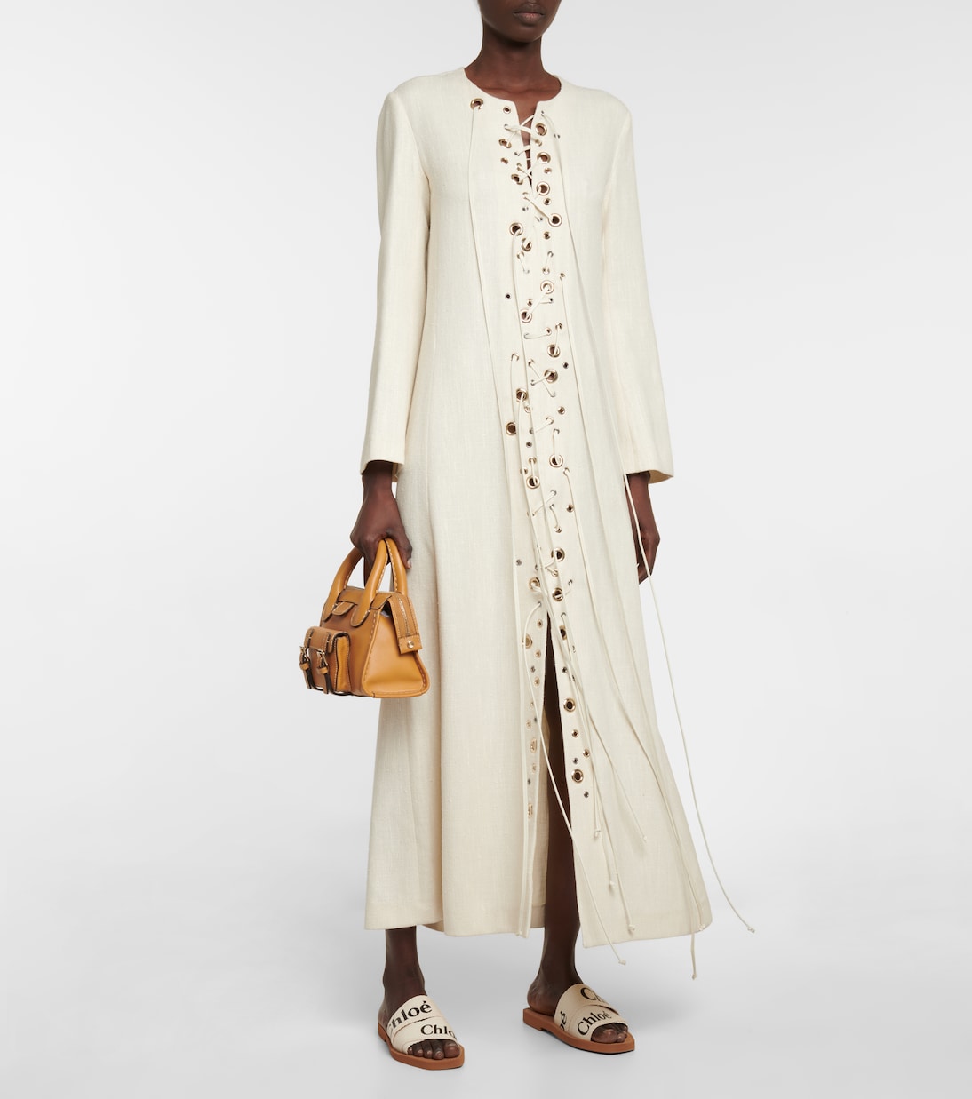 Woody canvas slides | Chloé