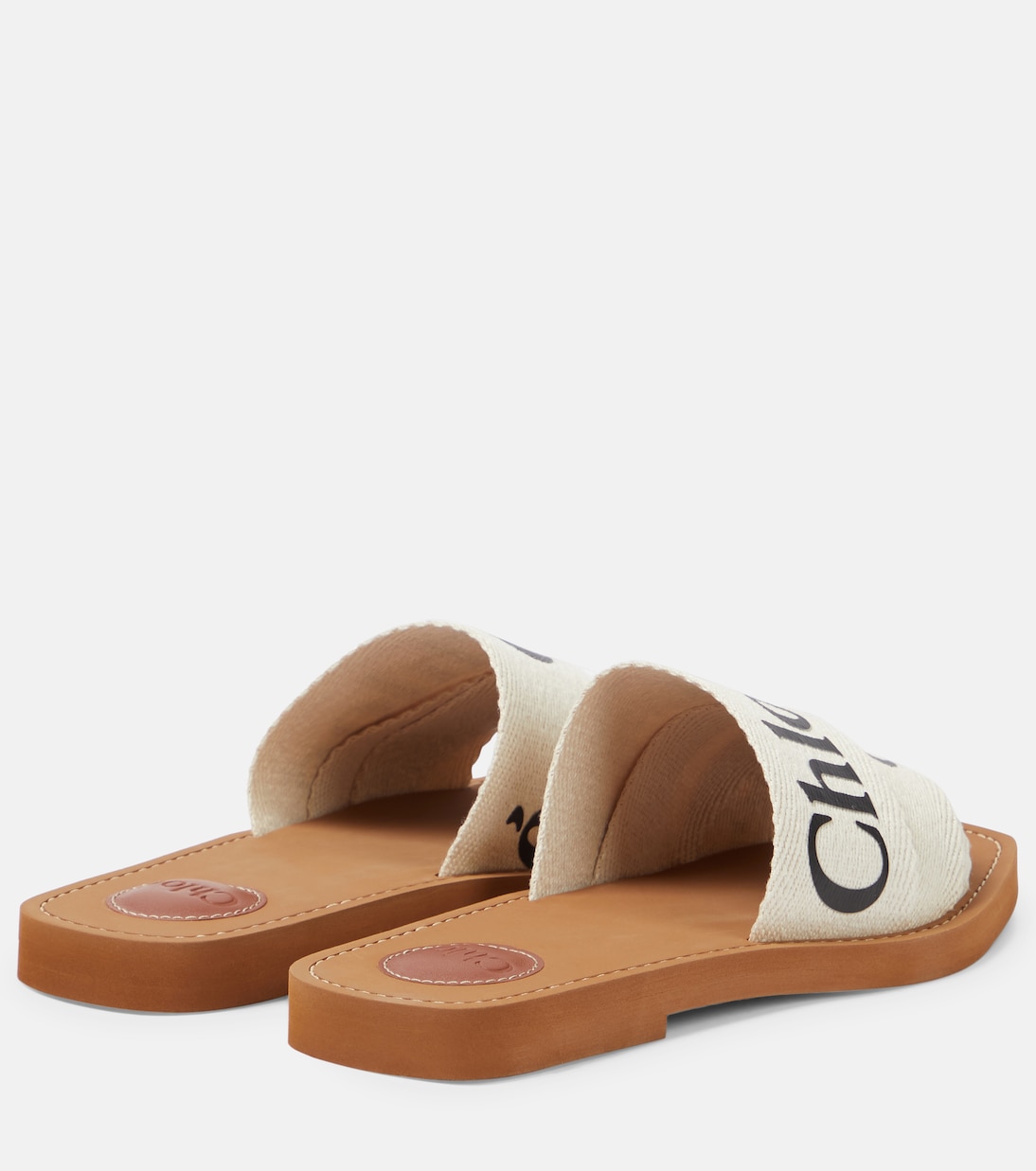 Woody canvas slides | Chloé
