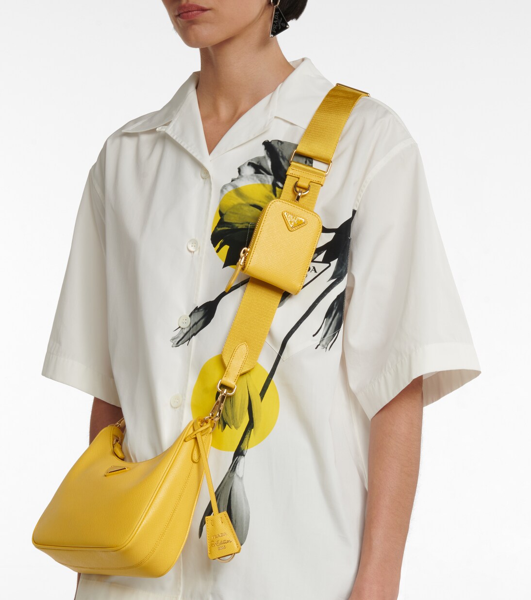 Re-Edition 2005 Small leather shoulder bag | Prada