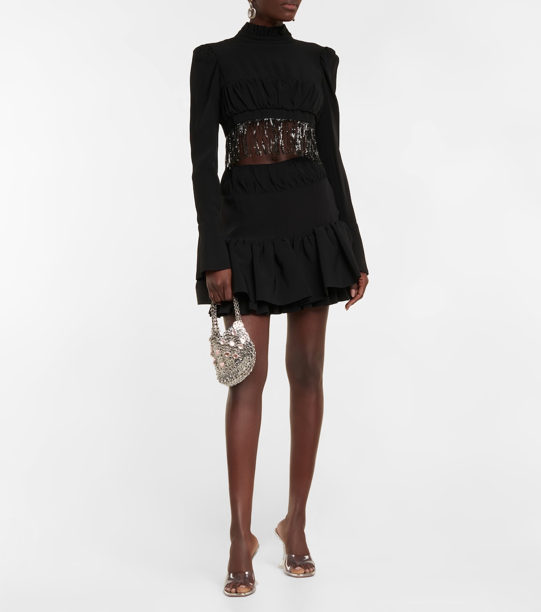 Embellished crop top | Rabanne