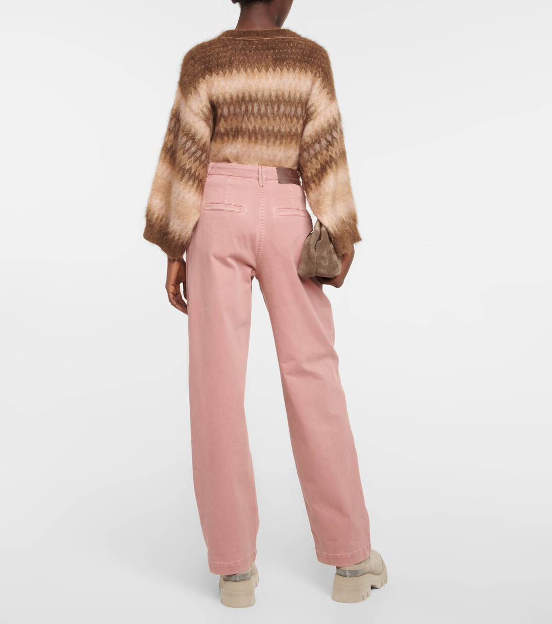 High-Rise Straight Jeans | Brunello Cucinelli