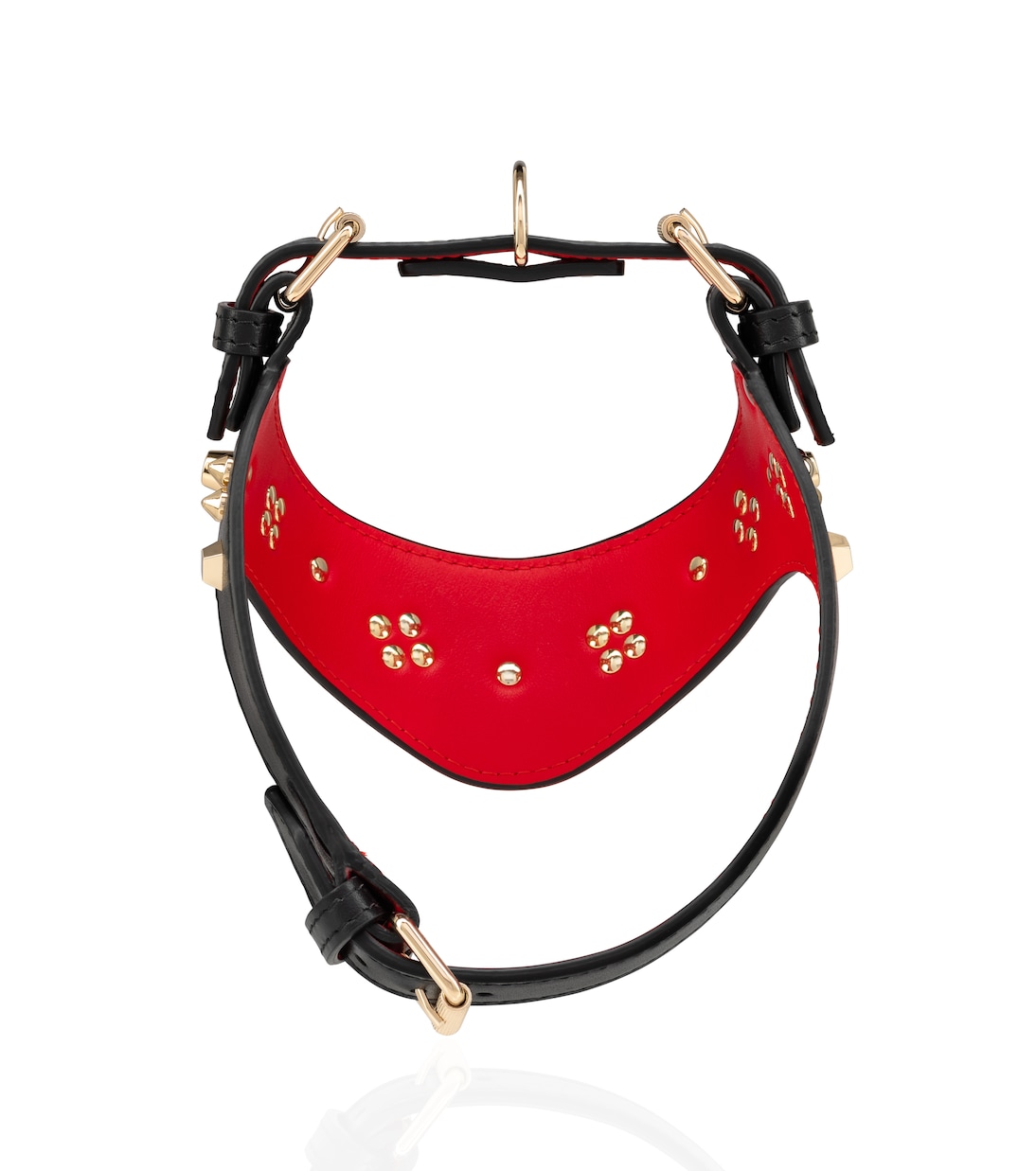 Loubiharness S embellished leather dog harness | Christian Louboutin