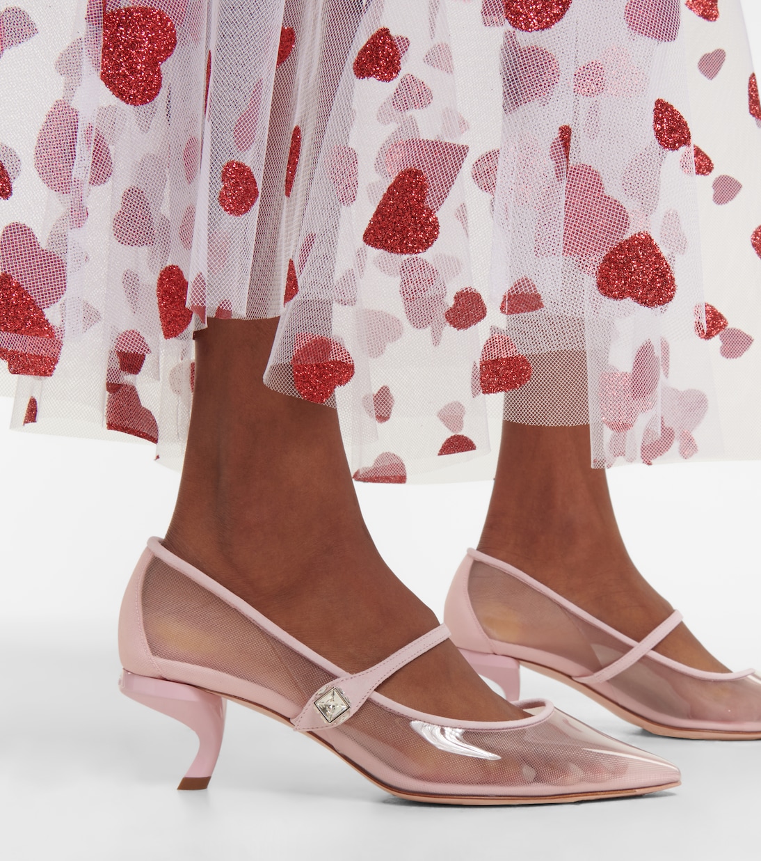 Babies Virgule PVC pumps | Roger Vivier