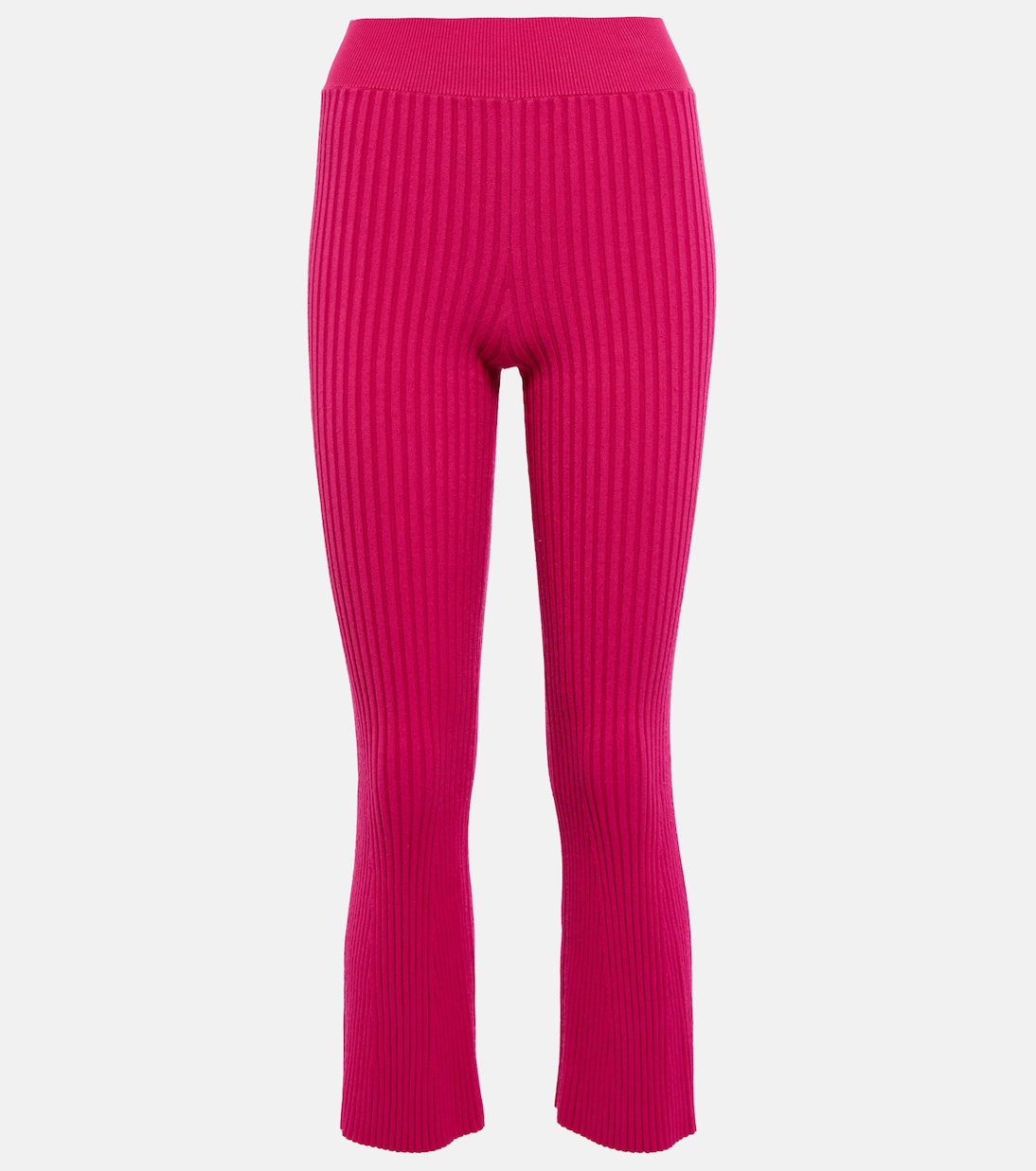 Cropped-Hose Atlas aus Rippstrick | Live The Process