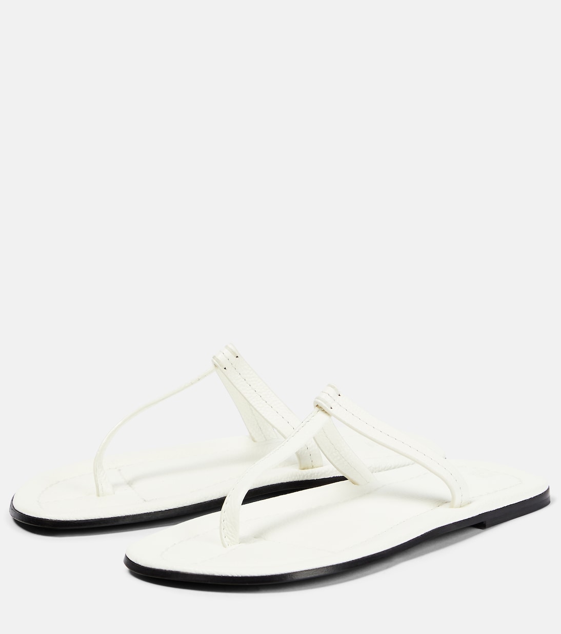 Sandalen T-Strap aus Leder | Toteme