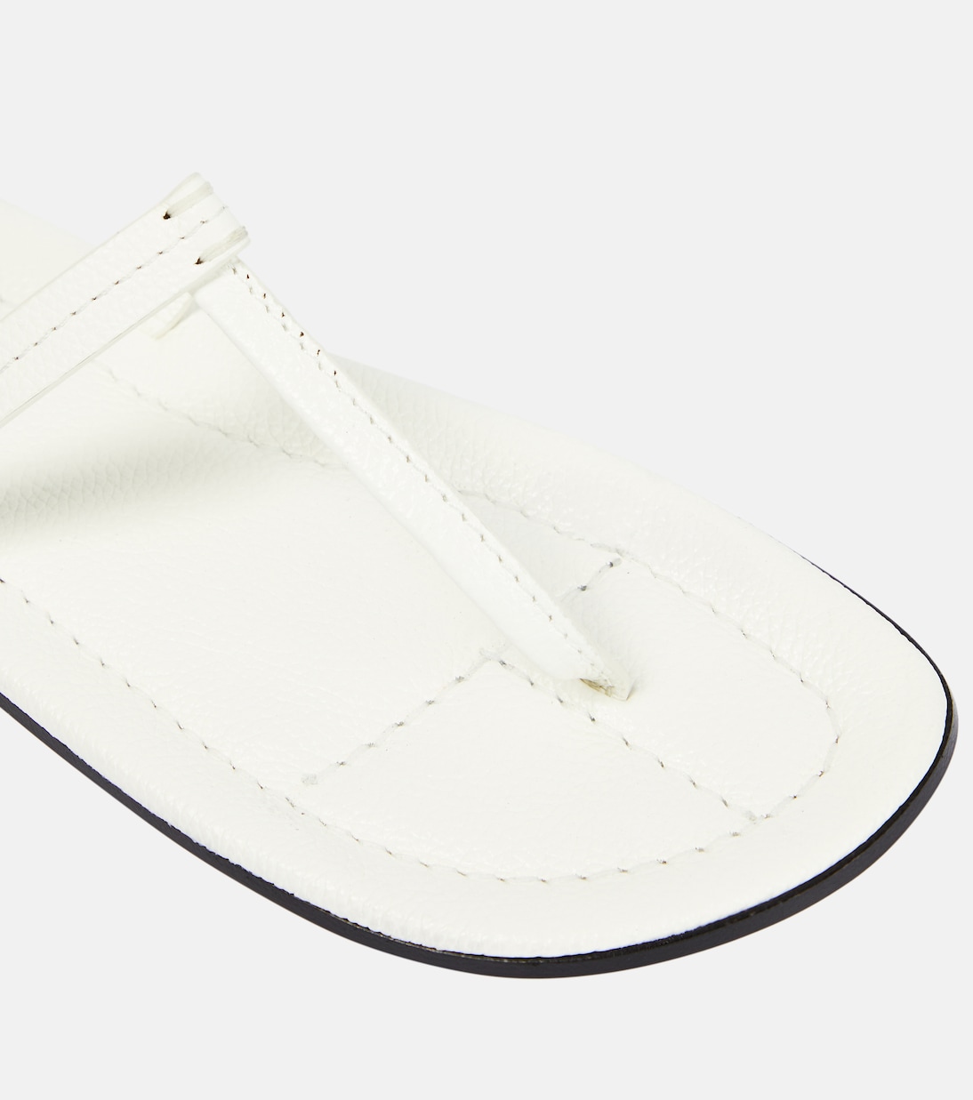 Sandalen T-Strap aus Leder | Toteme