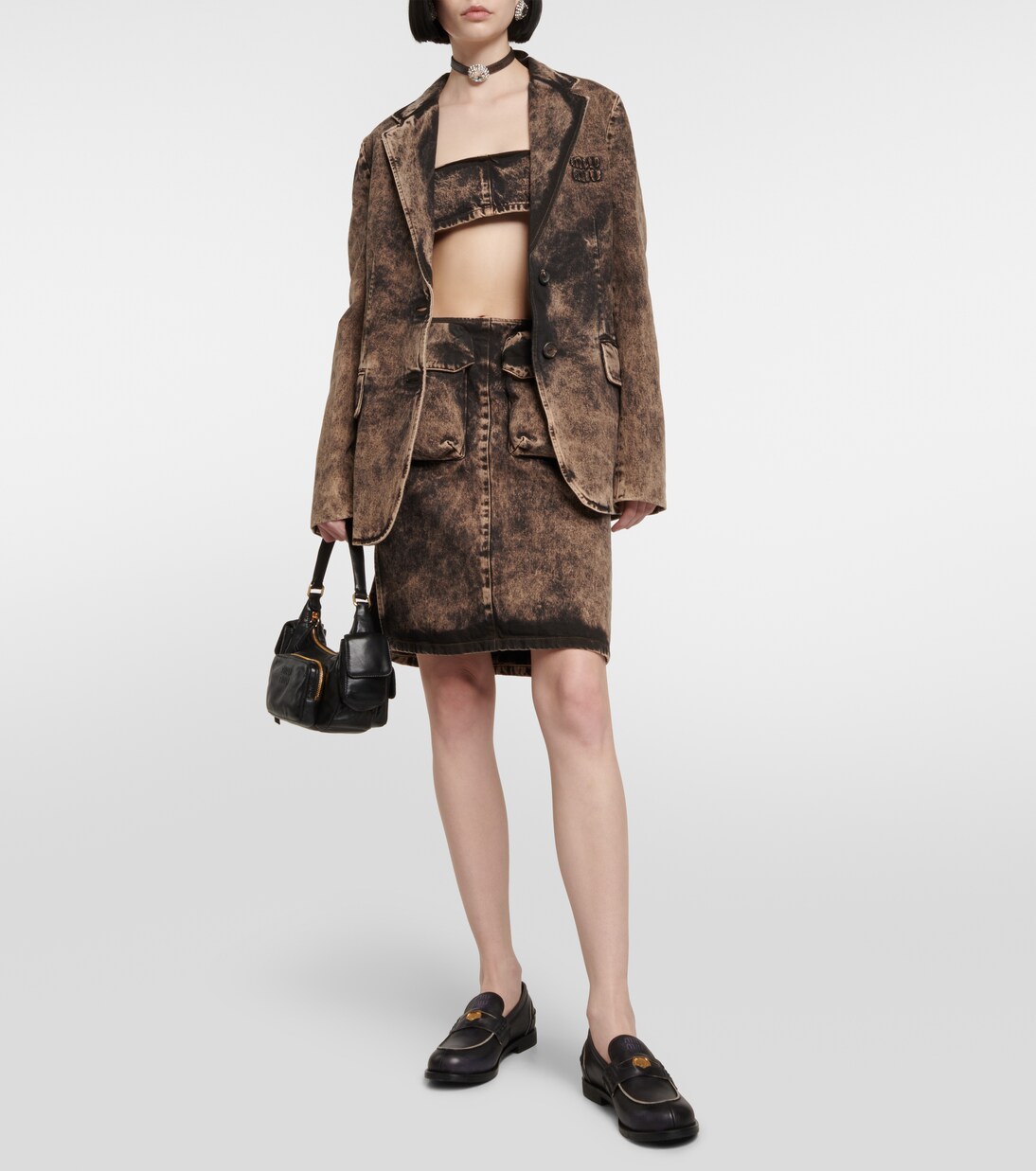 Blazer di jeans | Miu Miu