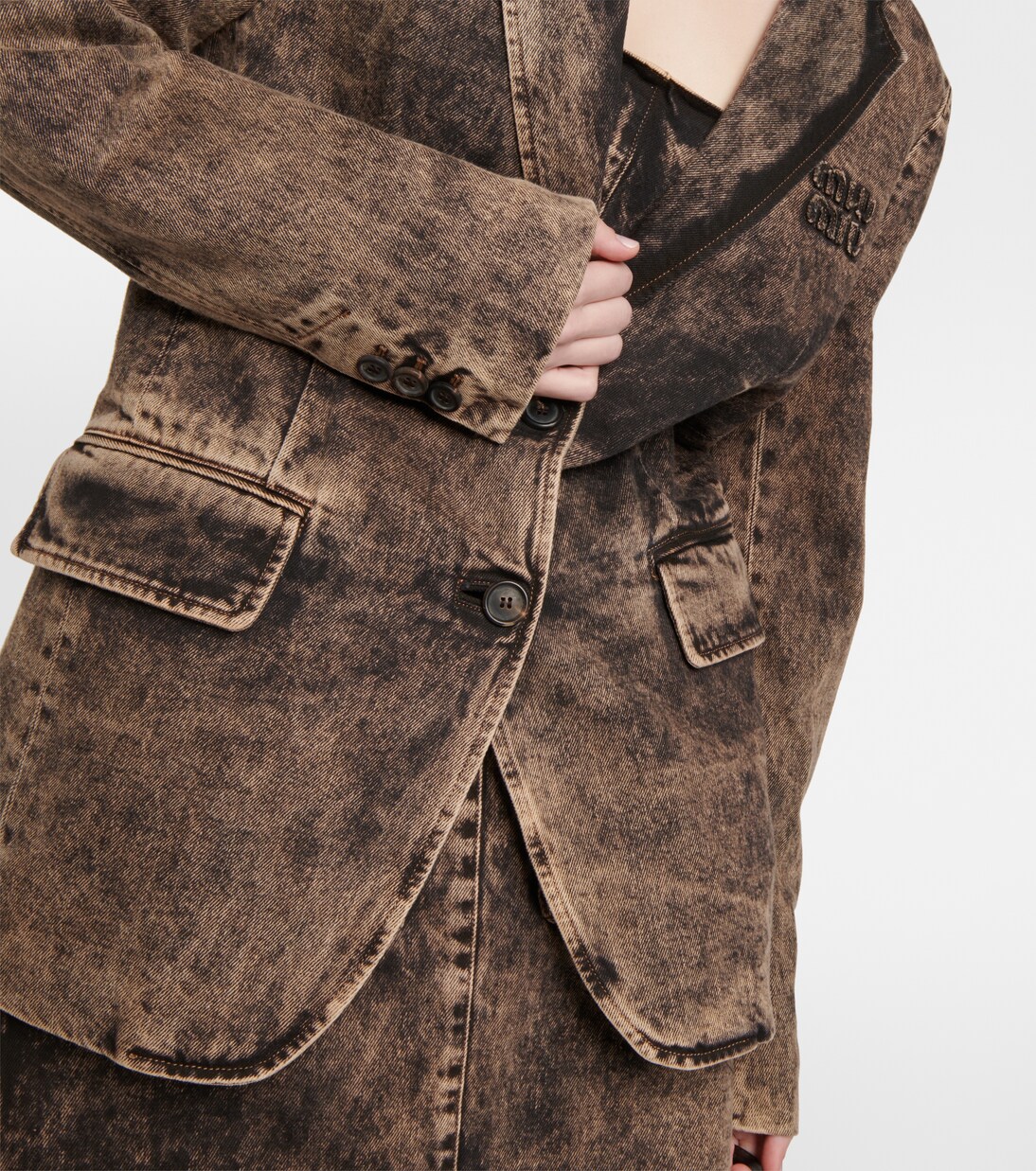 Blazer di jeans | Miu Miu