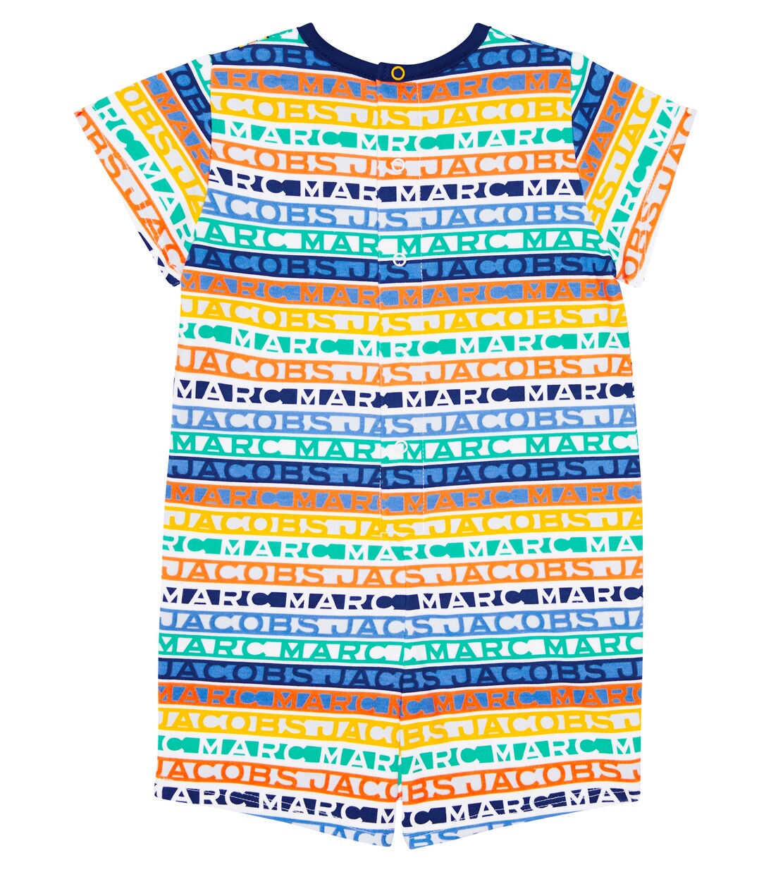 Baby logo cotton jersey playsuit | Marc Jacobs Kids