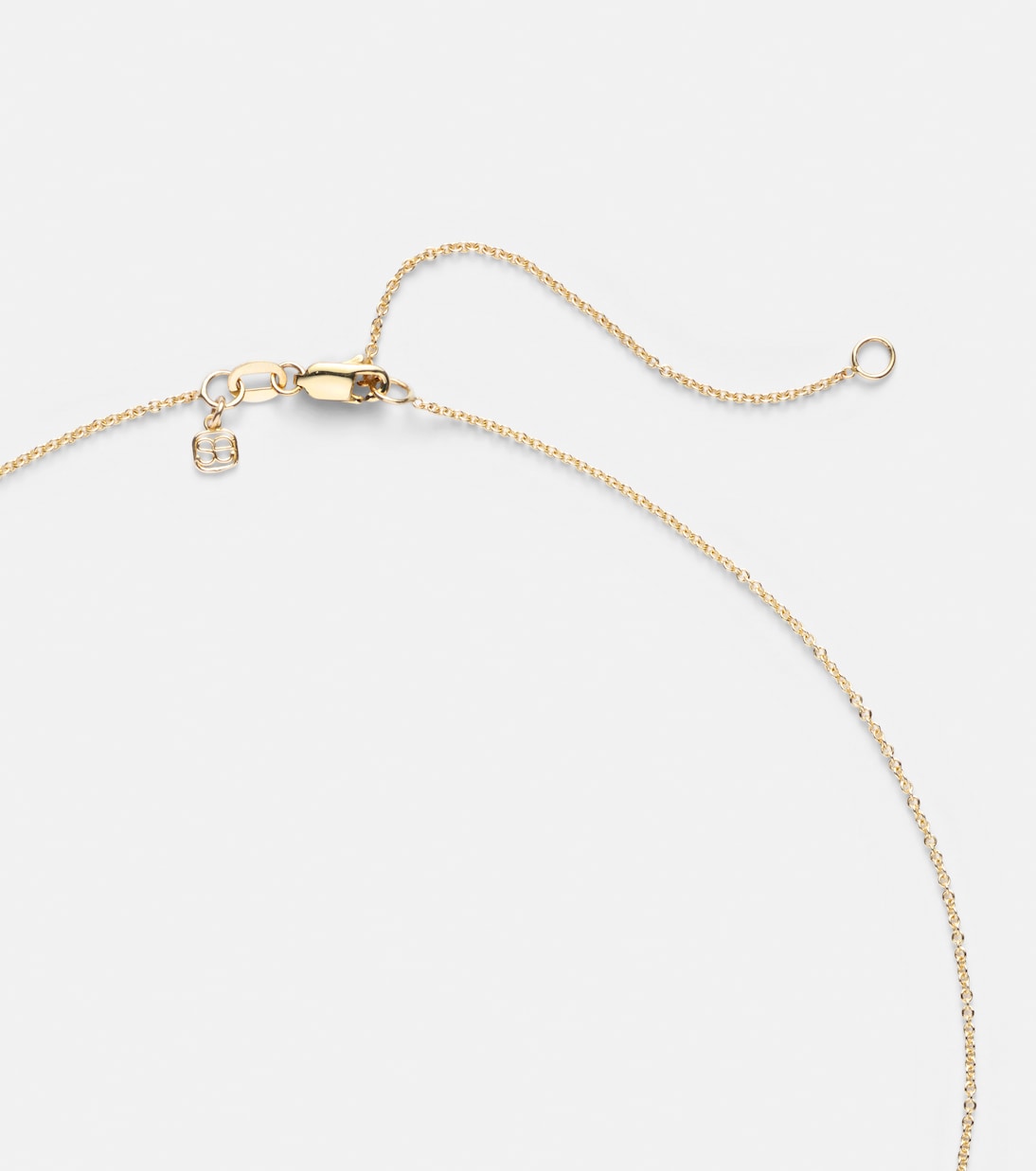 14kt gold necklace with diamonds | Sydney Evan