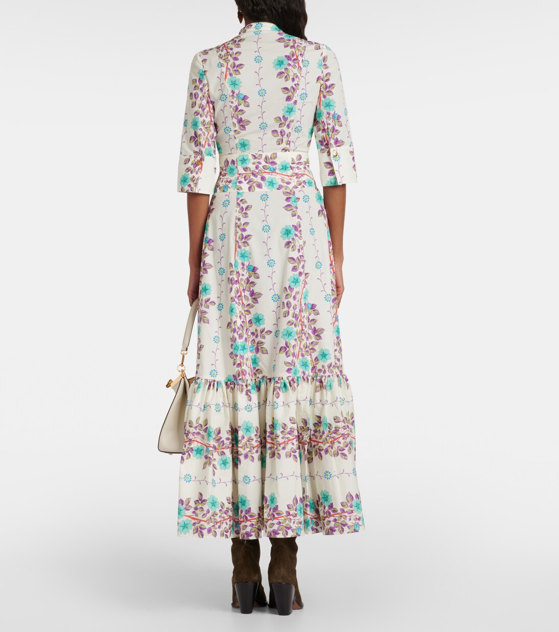 Robe chemise imprimée en coton | Etro