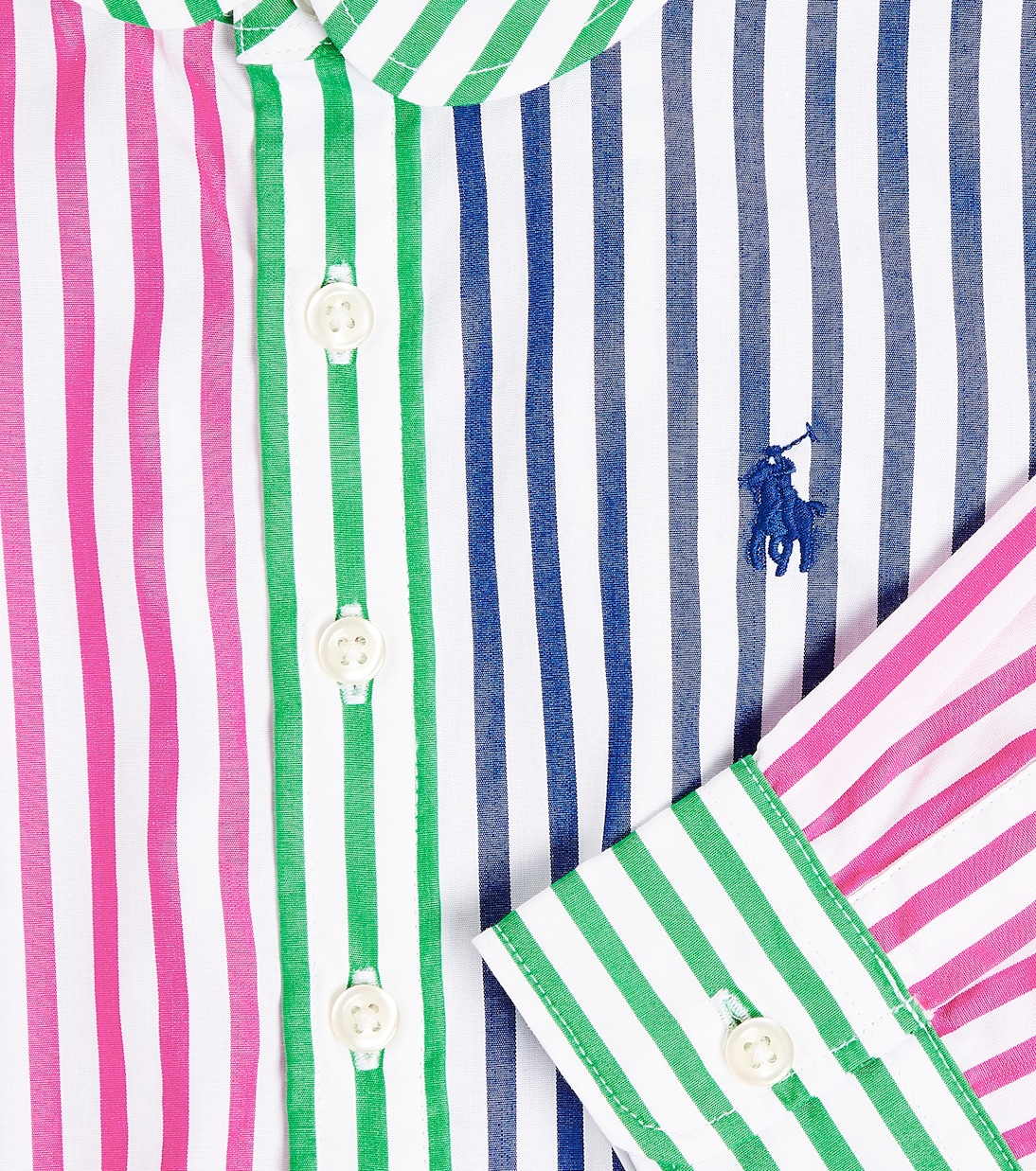 Striped cotton shirt dress | Polo Ralph Lauren Kids