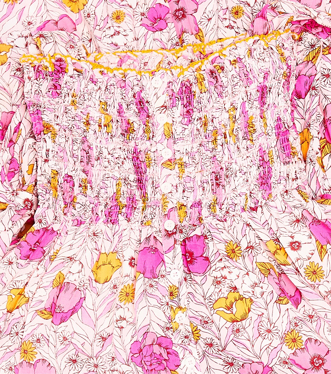 Triny floral dress | Poupette St Barth Kids