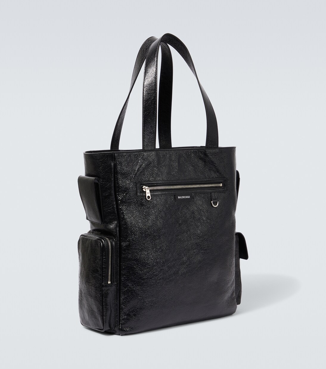 Superbusy distressed leather tote bag | Balenciaga