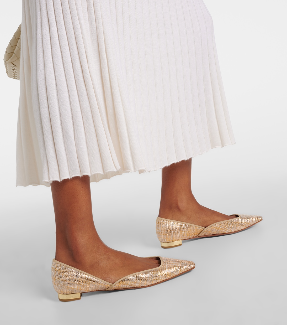 Maia canvas ballet flats | Aquazzura